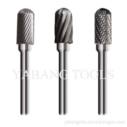 Cylindrical Ball Carbide Burrs (Tape C)